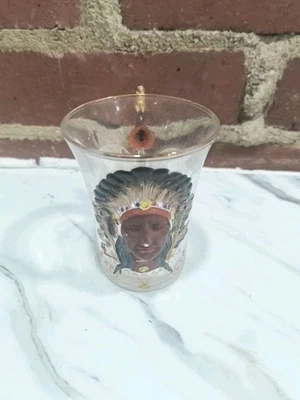 1903 Pittsburgh Shriner Syria Masonic Glass Goblet Mug Freemason  - Image 1 of 4