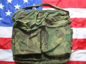 ORIGINAL USAF US USA Ausgabe AH64 APACHE HELICOPTER PILOTS woodland camo H3LMET TASCHE - Bild 1 von 24