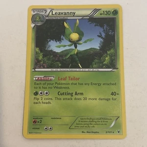 Leavanny 3/101 Noble Victories Nonholo Rare Pokémon TCG NM - Picture 1 of 2