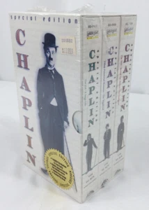 Charlie Chaplin Special Edition VHS 3 Tape Set Sealed Collection | 7 Episodes - Picture 1 of 6