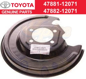 Toyota Genuine New PRIUS Disc Brake Dust Cover Sub Assembly Rear RH LH - Picture 1 of 6