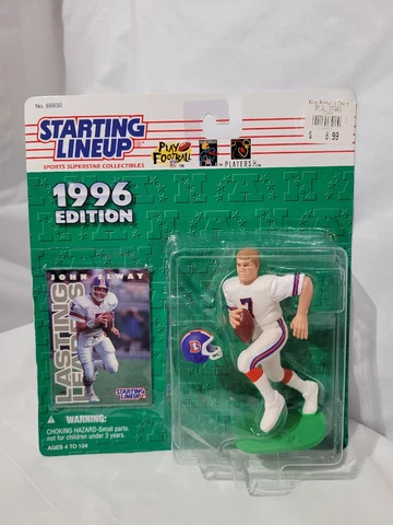 1996 Starting Lineup NFL Denver Broncos HOF John Elway Football Figure! Cover