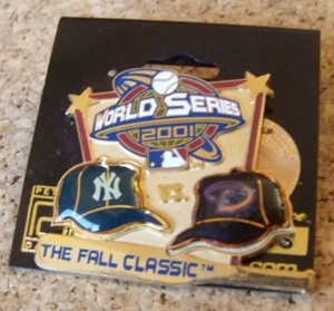 2001 Arizona Diamondbacks New York Yankees World Series pin c41075 - Picture 1 of 6