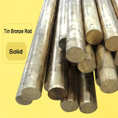 Bronze Rund Rotguss Stange Voll Material Strangguss 10mm-25mm Dia 300mm länge - Bild 1 von 4