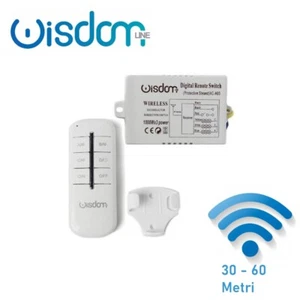 Centralina per controllo luci led 1000W Con Telecomando Wreless da 3 Canali - Foto 1 di 2