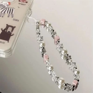 Y2K Phone Chain Pink Car Key Chains 2024 Key Chain Phone - Zdjęcie 1 z 5