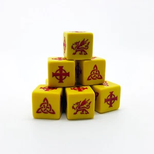 Welsh Saga Dice New - Picture 1 of 1