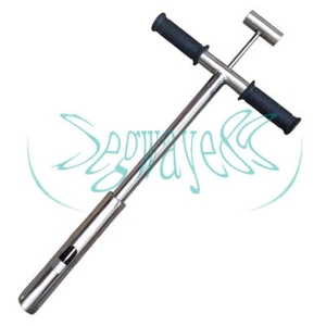 304 Stainless steel soil probe sampler with ejector eject bore foot pedal - Picture 1 of 9