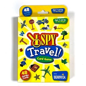 Briarpatch I SPY Travel Card Game Family Fun 48 Jumbo Cards Road Trip Game - Picture 1 of 2