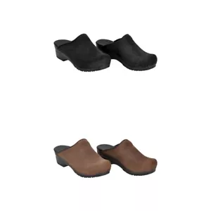 Zuecos Sanita Original Sonja Texturizados para Mujer | Zapatillas | Zapatos de Jardín | Lea Engrasada - Imagen 1 de 7