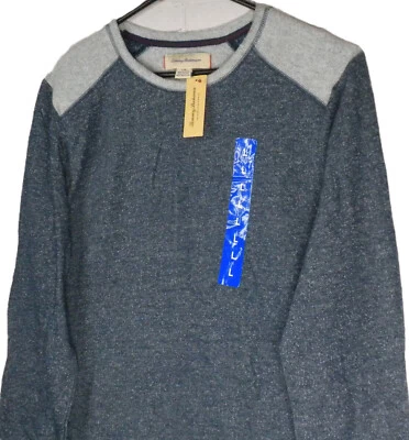 Top para dormir Tommy Bahama azul marino/gris para hombre talla L Foto 1 de 4