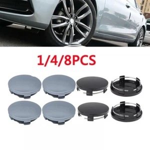 1-8PCS 60mm Car Wheel Hub Center Caps ABS Universal Wheel Hub Center Cap Cover - Picture 1 of 17