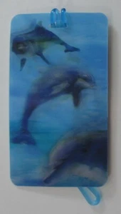 N1 Jumping Dolphin LENTICULAR 3d GEPÄCKANHÄNGER Ausweis Koffer Tasche ganz - Bild 1 von 8
