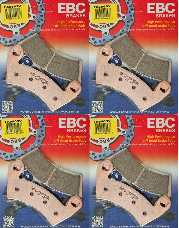 EBC SV front & rear brake pads set for 2012-2019 Polaris Ranger RZR XP 1000 - Image 1 of 1