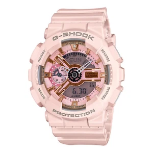 NEW Casio G-Shock S-SERIES Pink Analog-Digital Pink Womens Watch GMAS110MP-4A1 - Picture 1 of 1