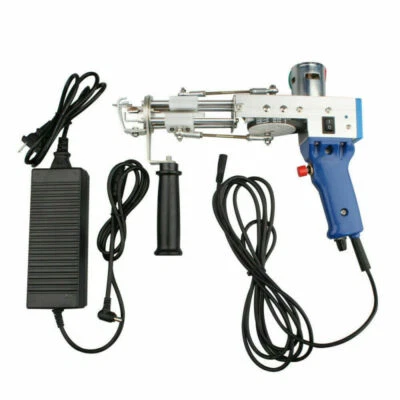 Electric Carpet Tufting Gun Rug Weaving Flocking Machines Cut Pile Loop Pile - Image 1 of 4