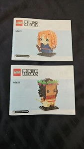 Lego Brickheadz 40621 Moana y Mérida solo manuales de instrucciones - Imagen 1 de 1