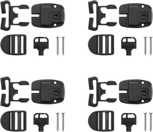 4 Pack Spa Tub Cover Clip Replace Latches Clip Lock Kit for Spa Hot Tub Cover, S - Picture 1 of 12