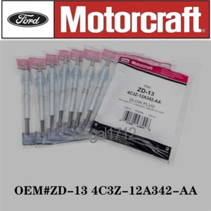 8pcs Genuine OEM ZD13 Glow Plugs FOR 04-10 Powerstroke 6.0L 4C3Z-12A342-AA USA - Picture 1 of 4