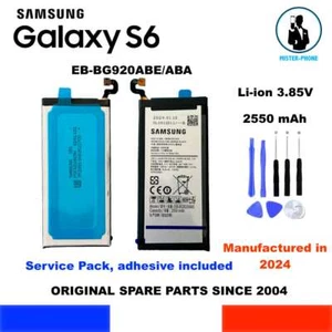 ORIGINAL AKKU ACCU SAMSUNG GALAXY S6 SM-G920 EB-BG920ABA EB-BG920ABE 2550mah - Zdjęcie 1 z 10