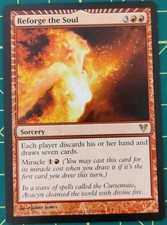 MTG Magic the Gathering Avacyn Restored Reforge the Soul - NM