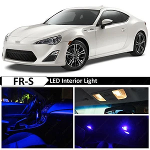 Paquete de 6 luces LED interiores azules se adapta a Toyota 86 2013-2019 Scion FR-S FRS GT - Imagen 1 de 12