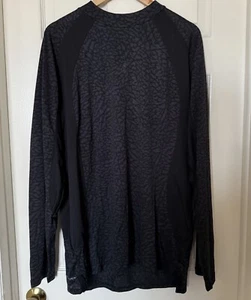 Jordan Dri-FIT ADV Sport Men's Large Black Long-Sleeve Training Top FD8123-022 - Picture 1 of 11