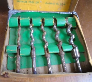 GREENLEE NO 275P SOLID CENTER ELECTRICAL DRILL BITS In Original Box Vintage Old - Picture 1 of 4