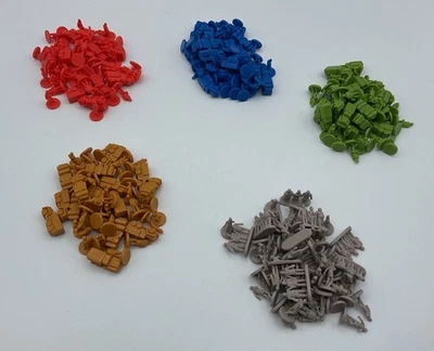 The Walking Dead - RISK Game Replacement - 4 Survivor and 1 Walker Armies - Image 1 of 4