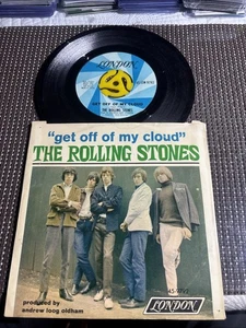 RARE ORIG ROLLING STONES 45RPM WITH PICTURE SLEEVE-GET OFF OF MY CLOUD/I'M FREE - Picture 1 of 5