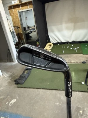 Cleveland Black Smart Sole Chipper C Wedge Steel Shaft RH Golf Club  - Image 1 of 4