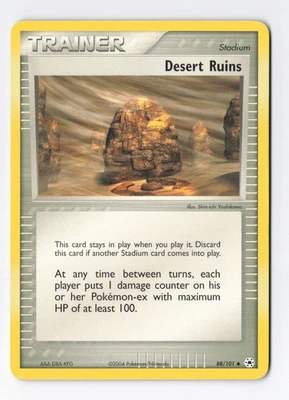 Desert Ruins 88/101 Uncommon Regular Hidden Legends Vintage Pokemon TCG Card NM - Image 1 of 3