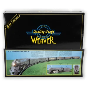 Unused Ltd Ed 23" Brass 4-6-4 NYC 5445 Dreyfuss Hudson O Locomotive, MTH Weaver - Picture 1 of 15