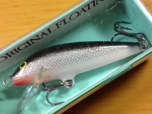 Rapala F-5 S Schwimmköder silber 1,9685 Zoll Suchartikel Pfeife Angelgebiet Forelle - Bild 1 von 5