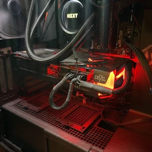Radeon 6600xt Red Devil Power Color Graphics Card - Afbeelding 1 van 5