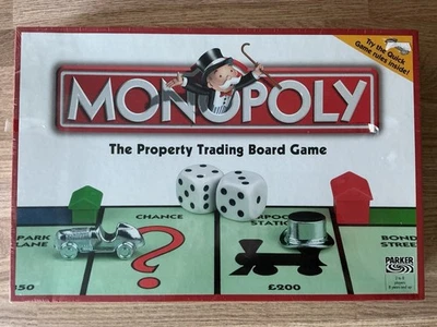 Monopoly Board Game Parker Hasbro 2003 Edition Sealed Vintage New Unopened Rare - Image 1 of 4