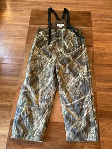 Columbia Overalls Waders Mens XL Camo Mossy Oak Hunting Bibs Pants - Picture 1 of 18