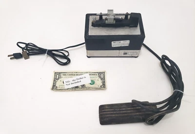 Máquina de afiar Rx - Modelo V - Interruptor dental antigo testado e funcionando - Imagem 1 de 4