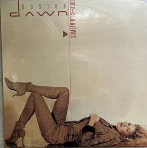 Boston Dawn-Something Serious 12" White Vinyl Single 1989-LSNT30009 - Mint - Picture 1 of 4