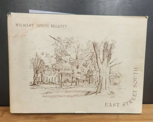1975 Signed East Street South Wilmary Hitch Elliot Pen Ink Drawings Talladega AL - Picture 1 of 2
