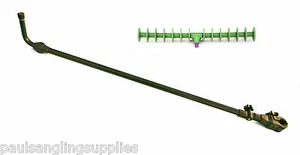 Universal Seat box or Chair Fishing Feeder Long Arm & Spiral Rest pa137chb - Picture 1 of 1