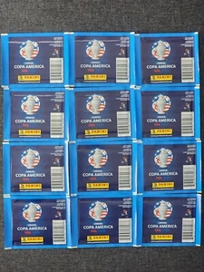 2024 Panini Copa America USA 12 PACKS 60 Stickers Soccer USA VERSION - Picture 1 of 1