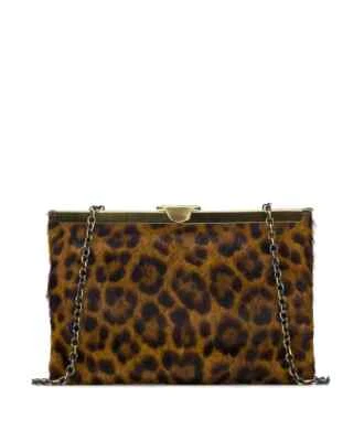 PATRICIA NASH LEOPARD ASHER CLUTCH NEW - Image 1 of 3