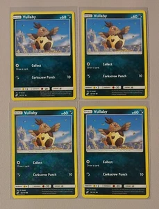 4x Vullaby 92/181 Pokemon card SM Team Up common NM - Picture 1 of 1