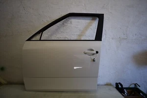 Tür Fahrertür Skoda Fabia II 5J BJ 2011 Vorne Links Candyweiß LF9E 447042 - Bild 1 von 8
