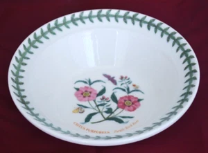 PORTMEIRION-BOTANISCHER GARTEN - 6 1/2" HAFERFLOCKENSCHALE - CISTUS PURPUREUS (lila Rose) - Bild 1 von 6