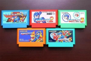 Famicom Rockman Megaman 1 2 3 4 5 Japan FC games US Seller - Picture 1 of 1