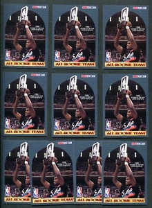 (25) Tarjetas de aros de baloncesto 1990 de David Robinson All-Rookie Team sin estadísticas en la parte posterior - Imagen 1 de 2