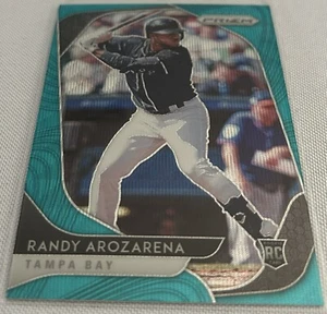 2020 Prizm Baseball Randy Arozarena Tampa Bay Rays Teal Wave Prizm Rookie #53 - Bild 1 von 3