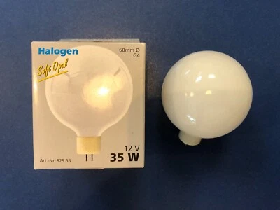 Paulmann Halogenlampe Miniglobe G60 12V 35W G4 SOFT OPAL Art.-Nr. 829.55 - Bild 1 von 4